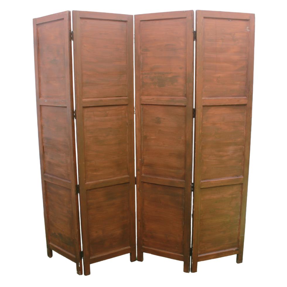 brown-folding-screen
